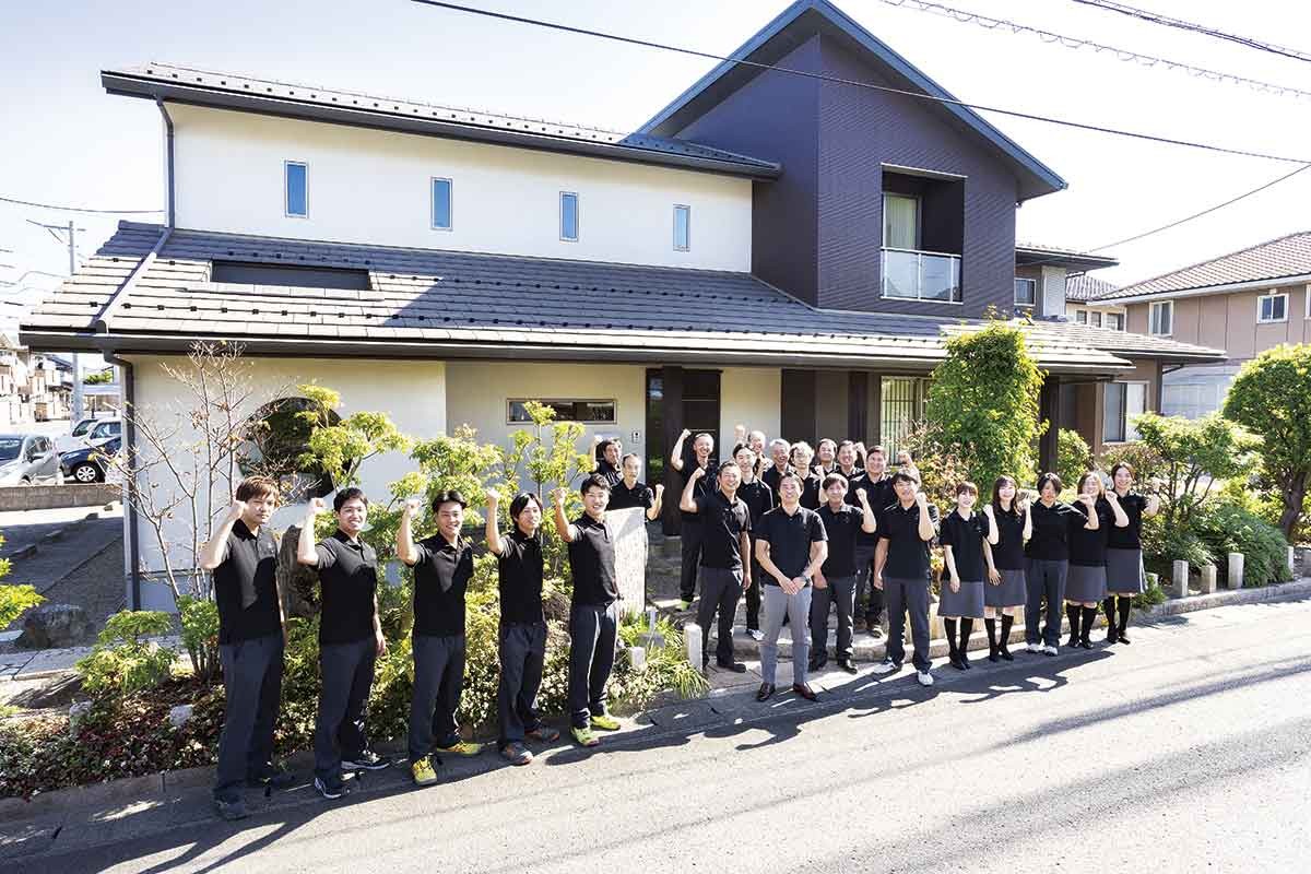 山陰の企業「大松建設」の社員のみなさん