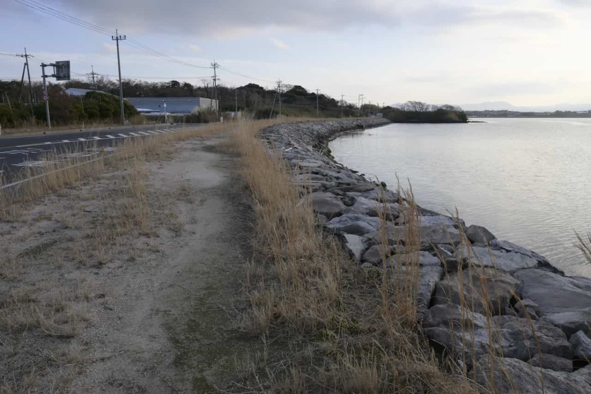 島根県松江市「ファミリーマート江島大橋店」付近