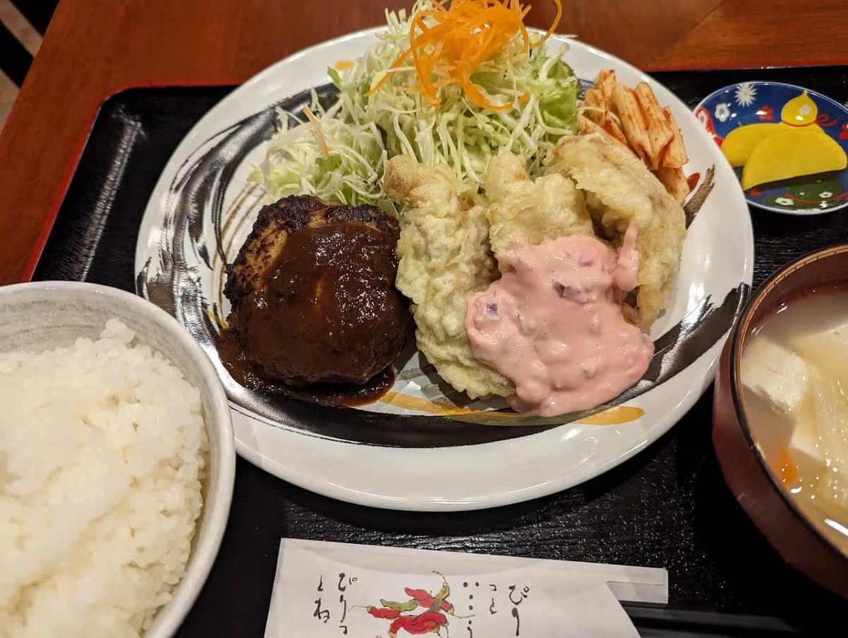 島根県出雲市にある『洋食堂ここぺり』で提供しているランチ_安い