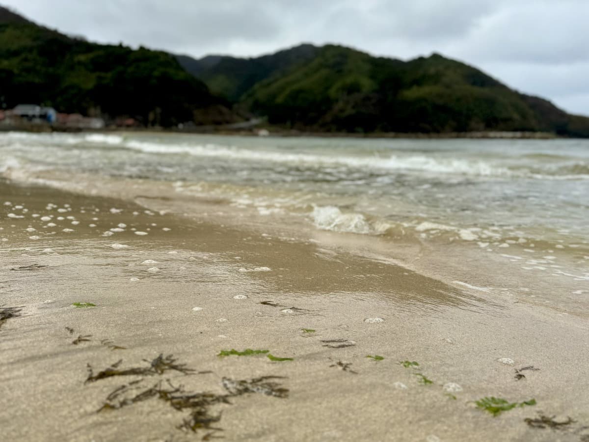 松江市島根町の野波海岸