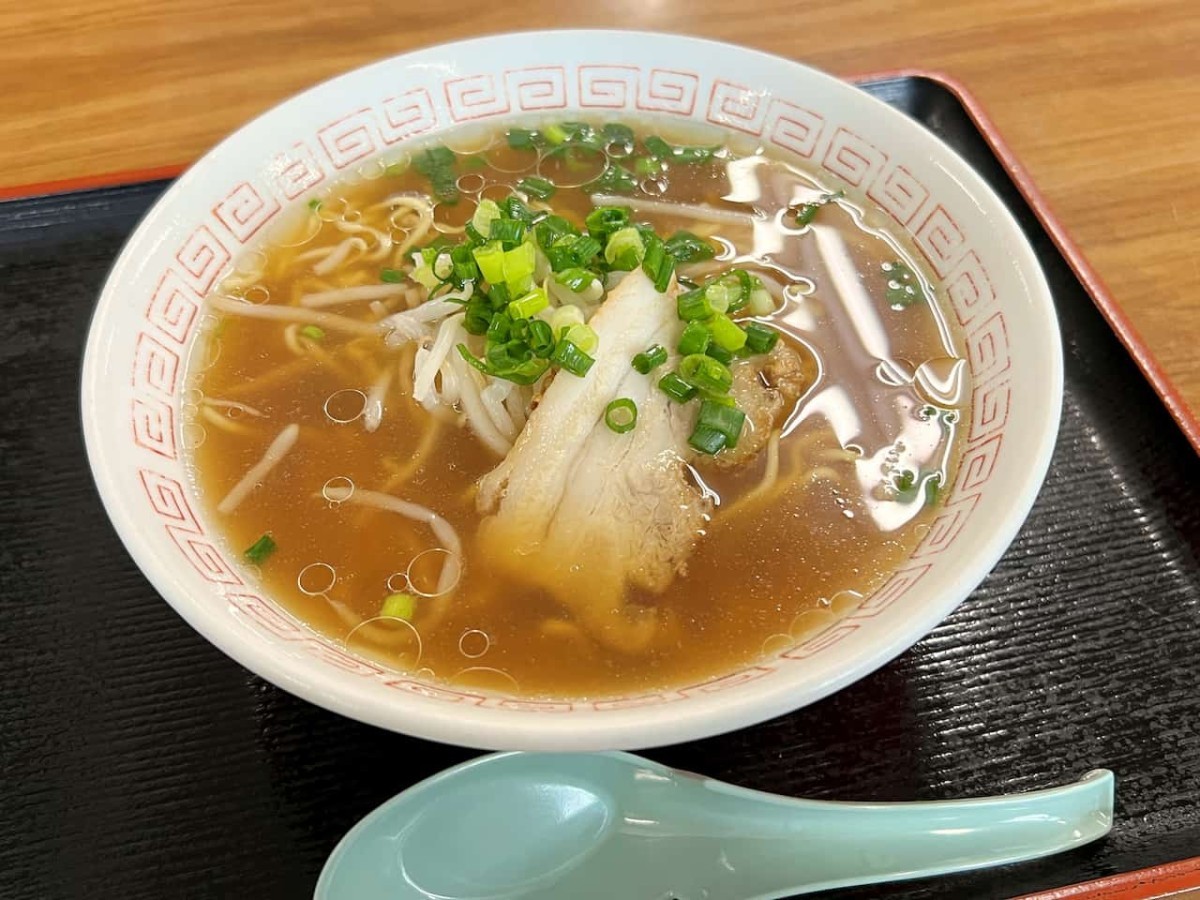 鳥取県倉吉市にある『倉吉市役所 食堂』のラーメン