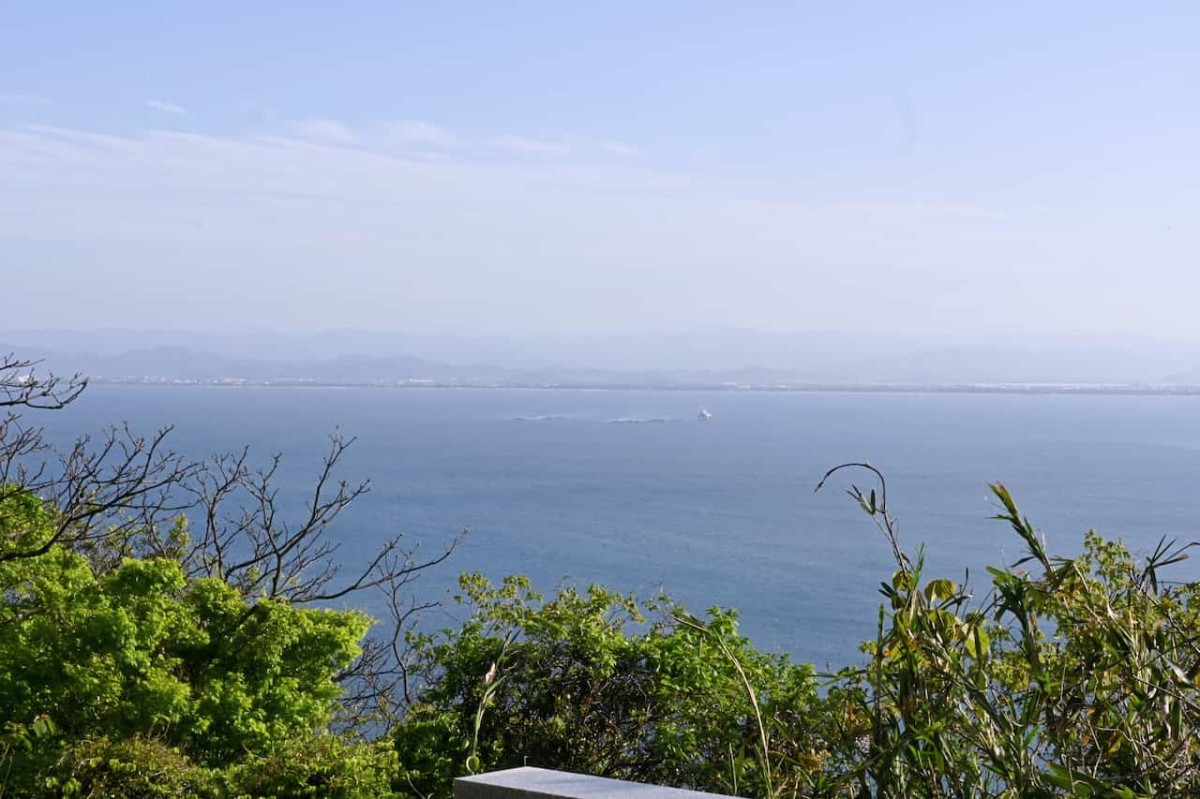 島根県松江市美保関にある『五本松公園』から見える景色