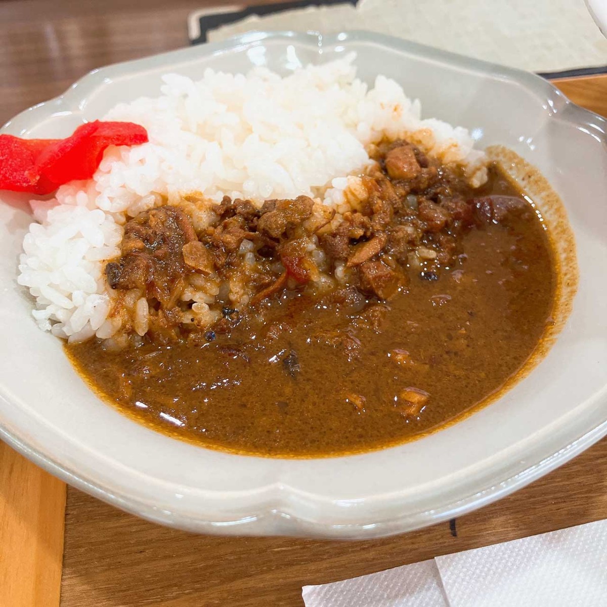 島根県大田市のラーメン店『麺屋 松』のカレー