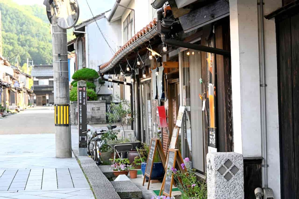 鳥取市鹿野町の町並み