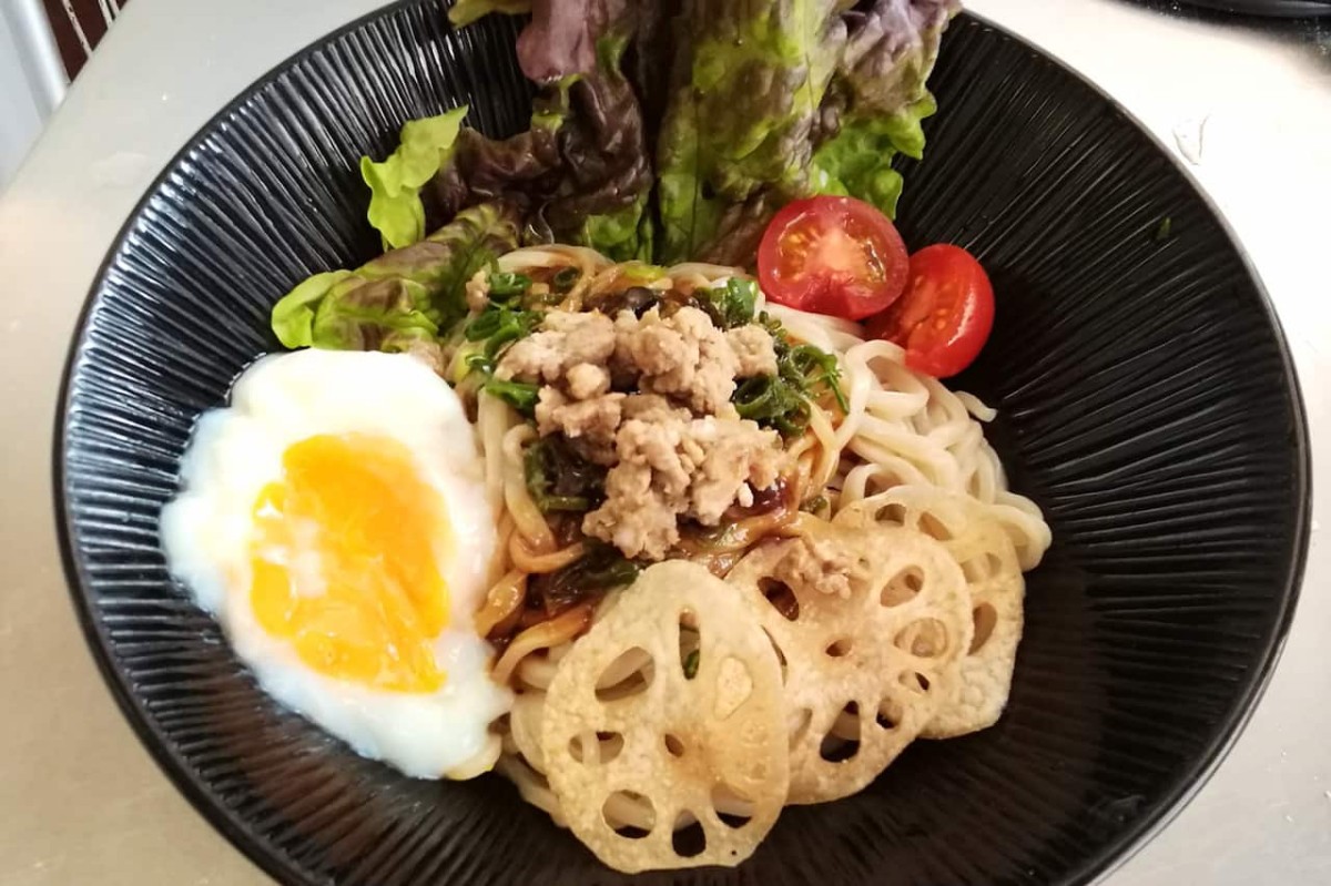 島根県出雲市にある『出雲うどん山太』で提供する夏季限定うどん