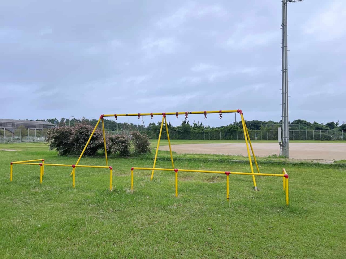 鳥取県米子市にある『河崎公園』の遊具