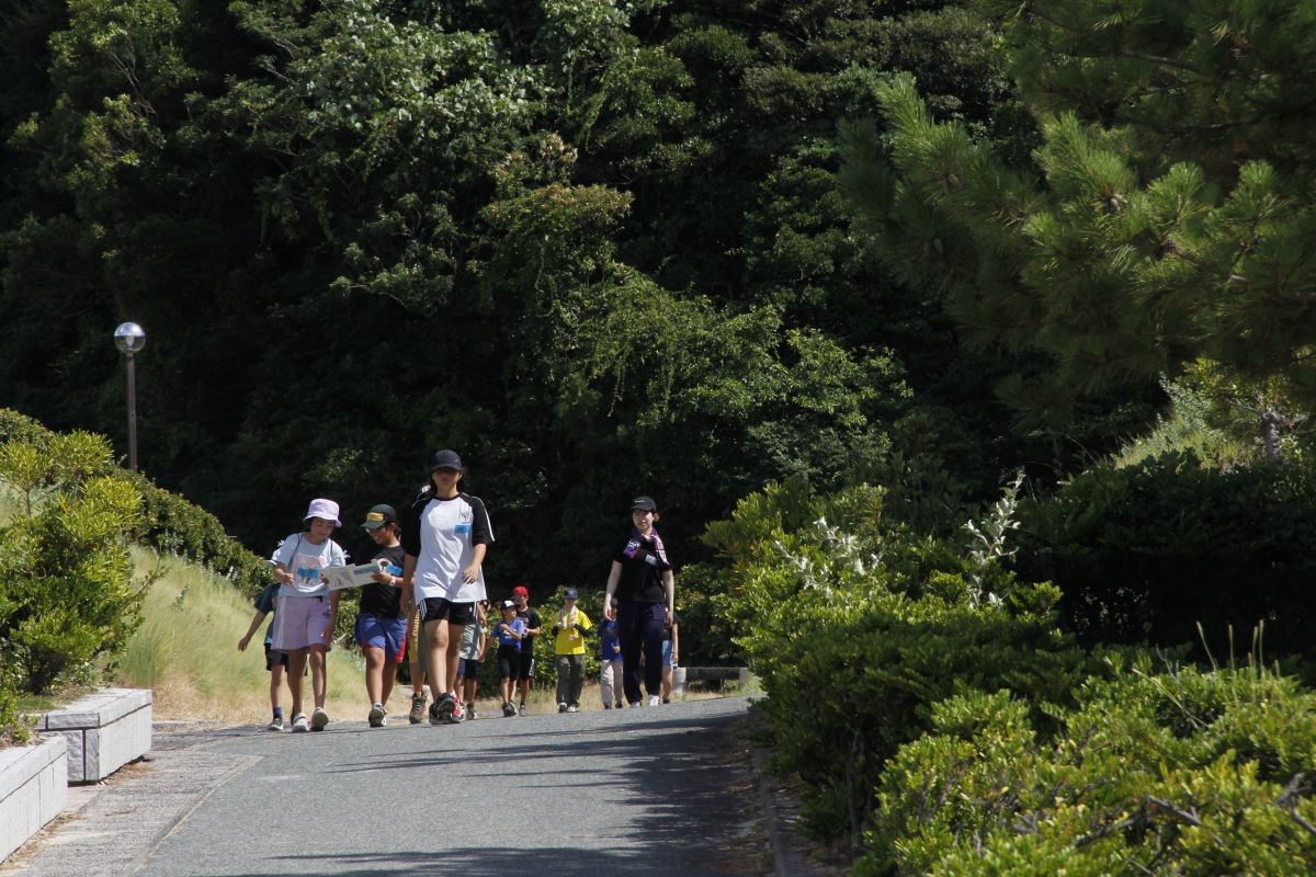 島根県浜田市で開催されたイベント「いわみ自然学校」の様子