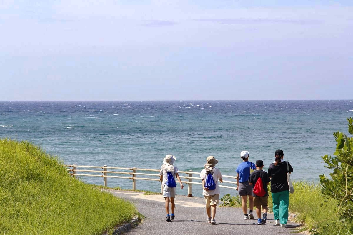 島根県浜田市で開催されたイベント「いわみ自然学校」の様子