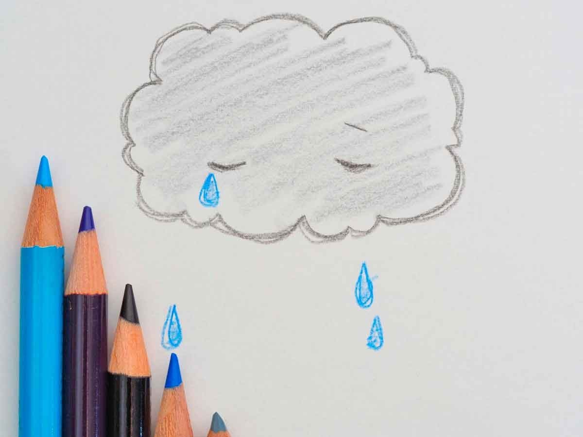 泣いている人のイメージ