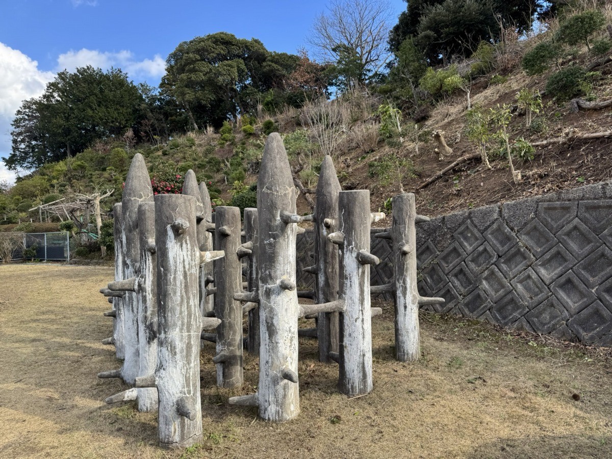 松江市淞北台の公園『淞北台児童遊園地』の謎遊具