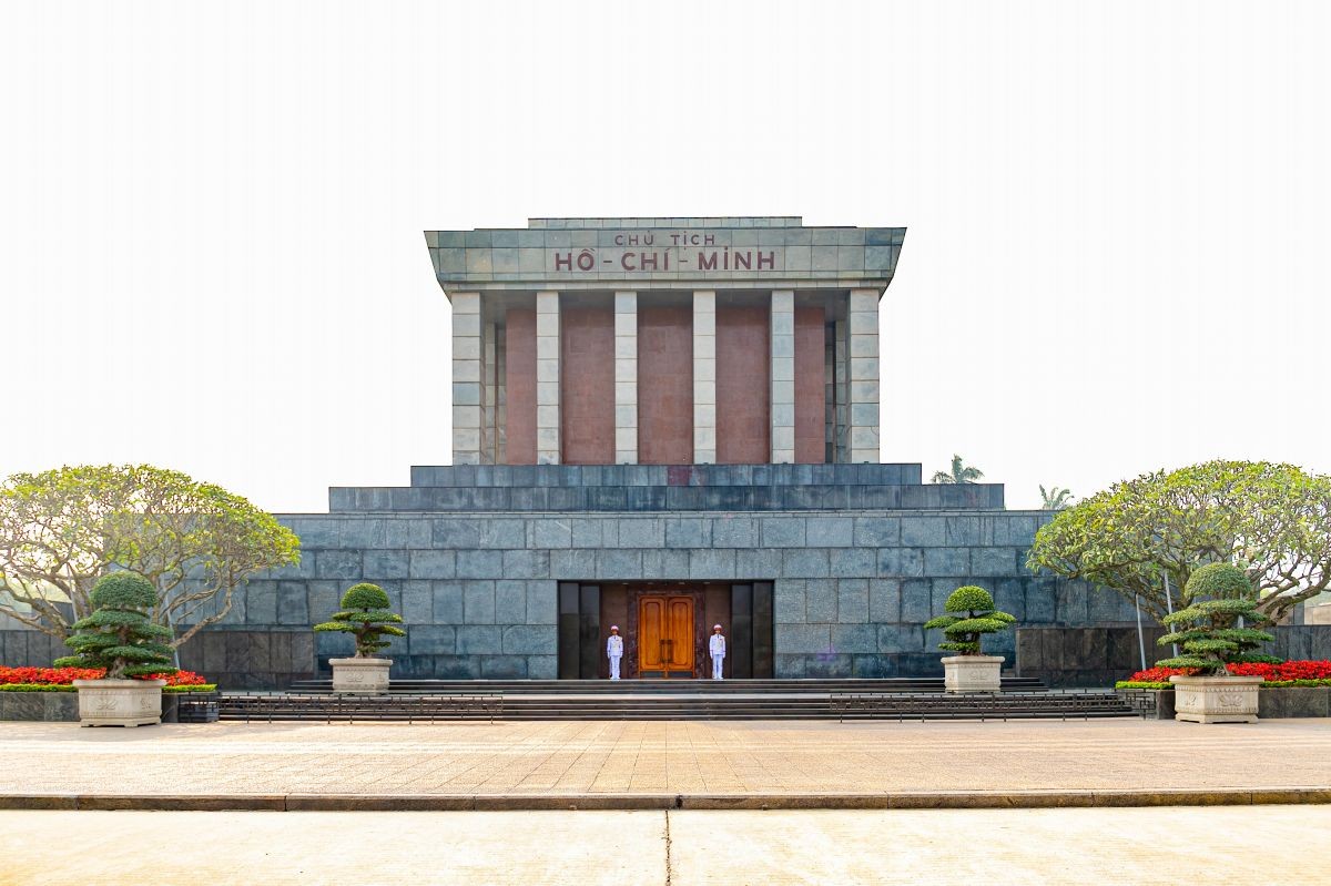 『ホーチミン廟』の外観