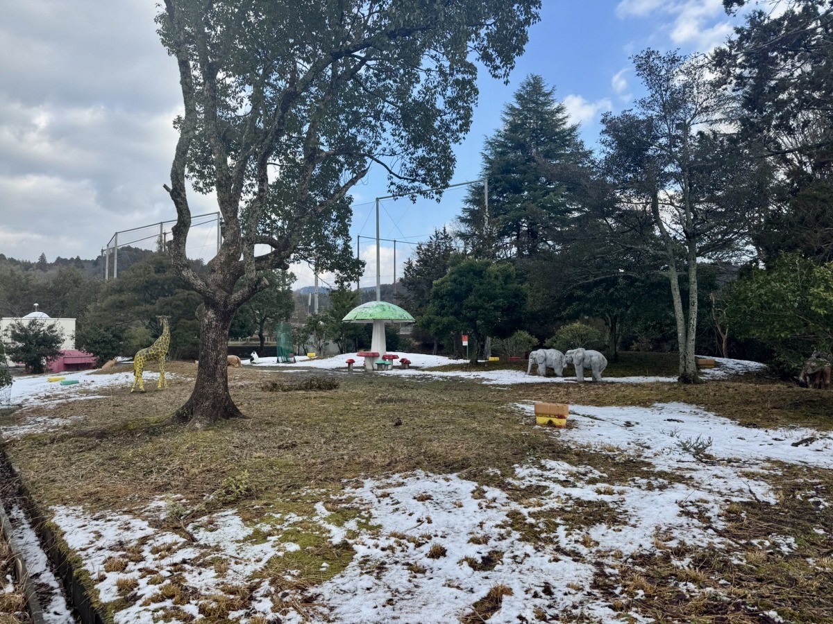 島根県雲南市大東町の『大東公園』の園内全景