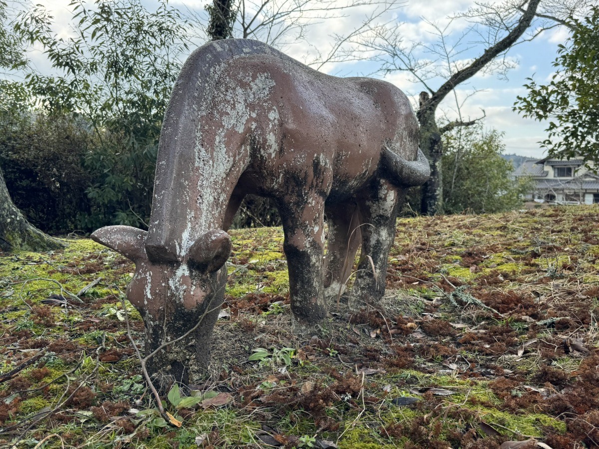 島根県雲南市大東町の『大東公園』にある馬の遊具