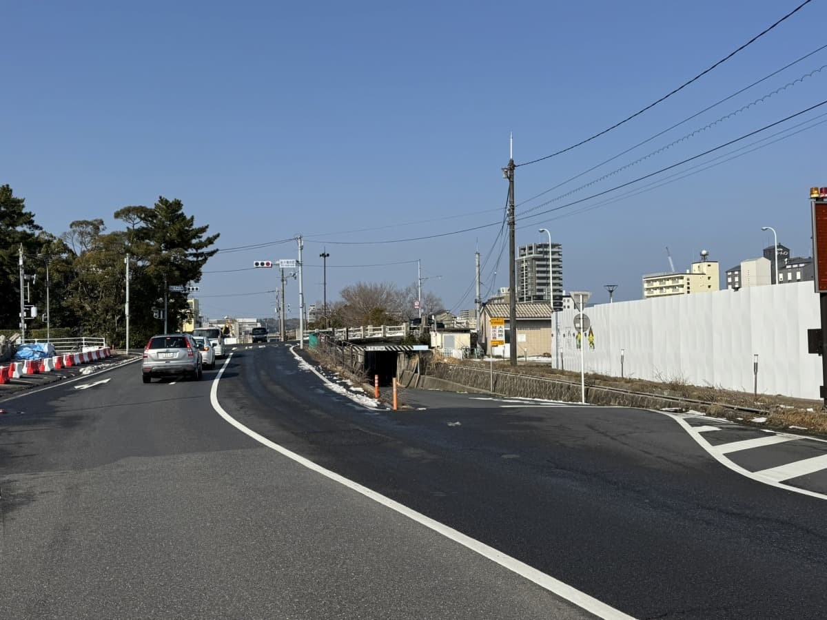 今のアンダーパス