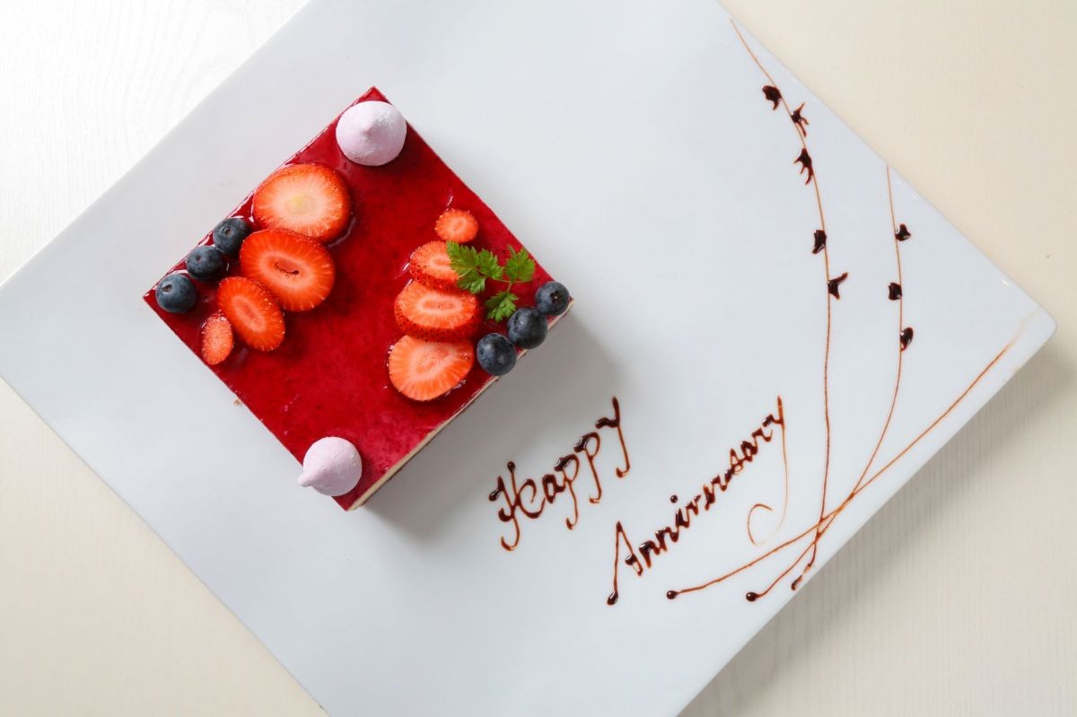 松江市『松江エクセルホテル東急』のサービスケーキ