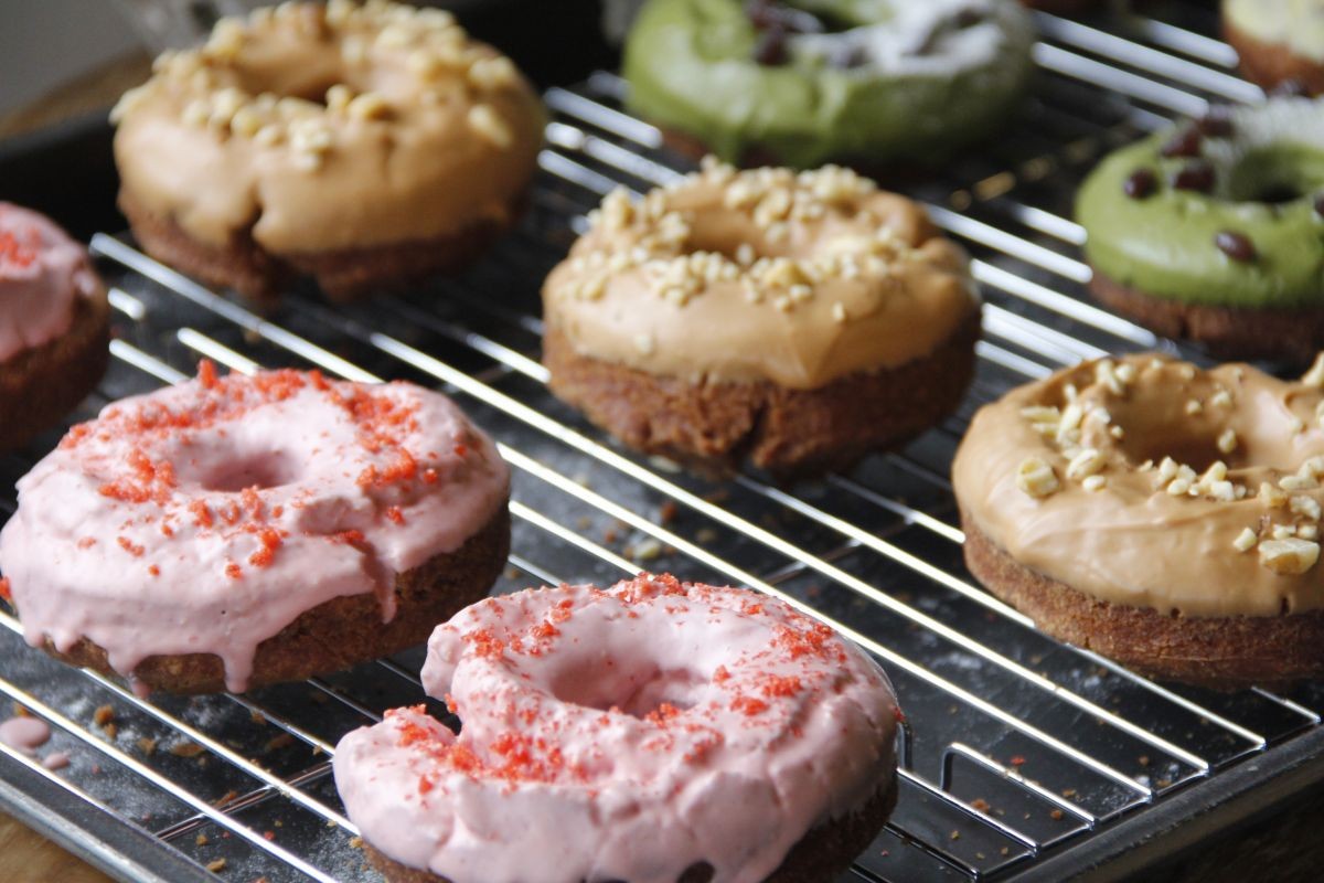 鳥取県伯耆町の人気パン屋『おいしいパンの満てん』のドーナツ