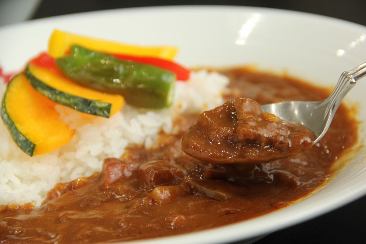 島根県奥出雲町のランチスポット『仁多米食堂』の奥出雲和牛カレー