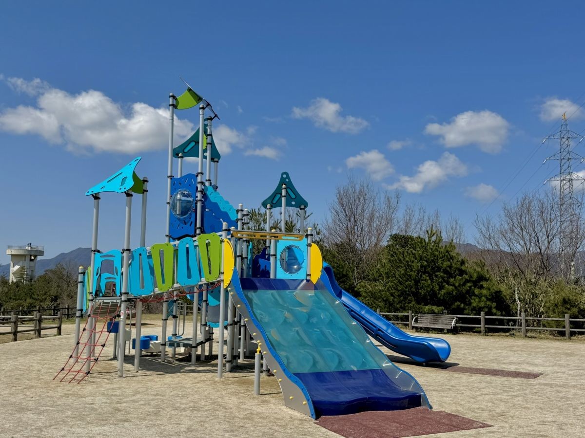 島根県出雲市にある『一の谷公園』の遊具