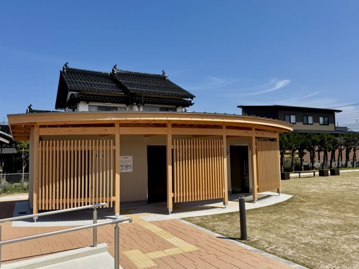 リニューアルした米子市『目久美公園』のトイレ