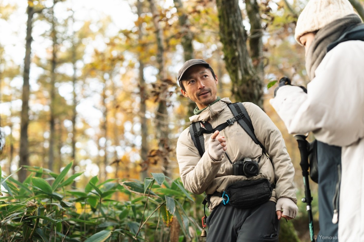 大田市・三瓶山で楽しむ体験ツアー「三瓶山・早朝リフトトレック～空飛ぶ至福ランチ～」のガイドさん