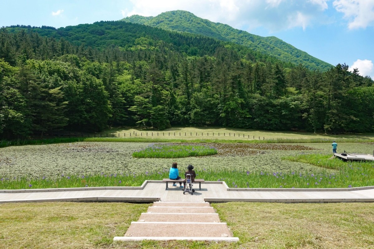 島根県大田市三瓶町の景勝地・姫逃池
