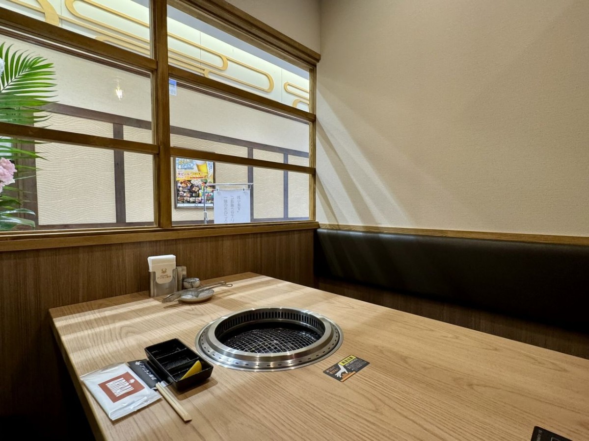 島根県松江市の焼肉店「アリラン飯店松江店」の個室