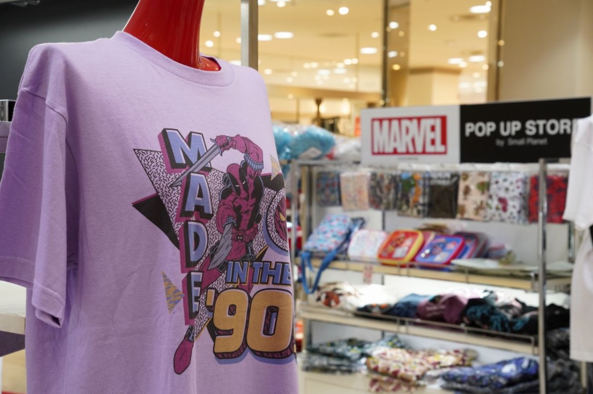 スパイダーマンのTシャツ