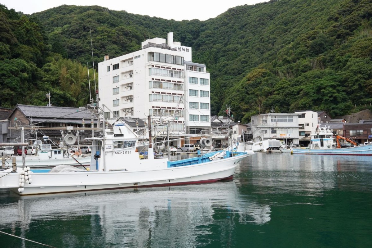 松江市美保関町の港