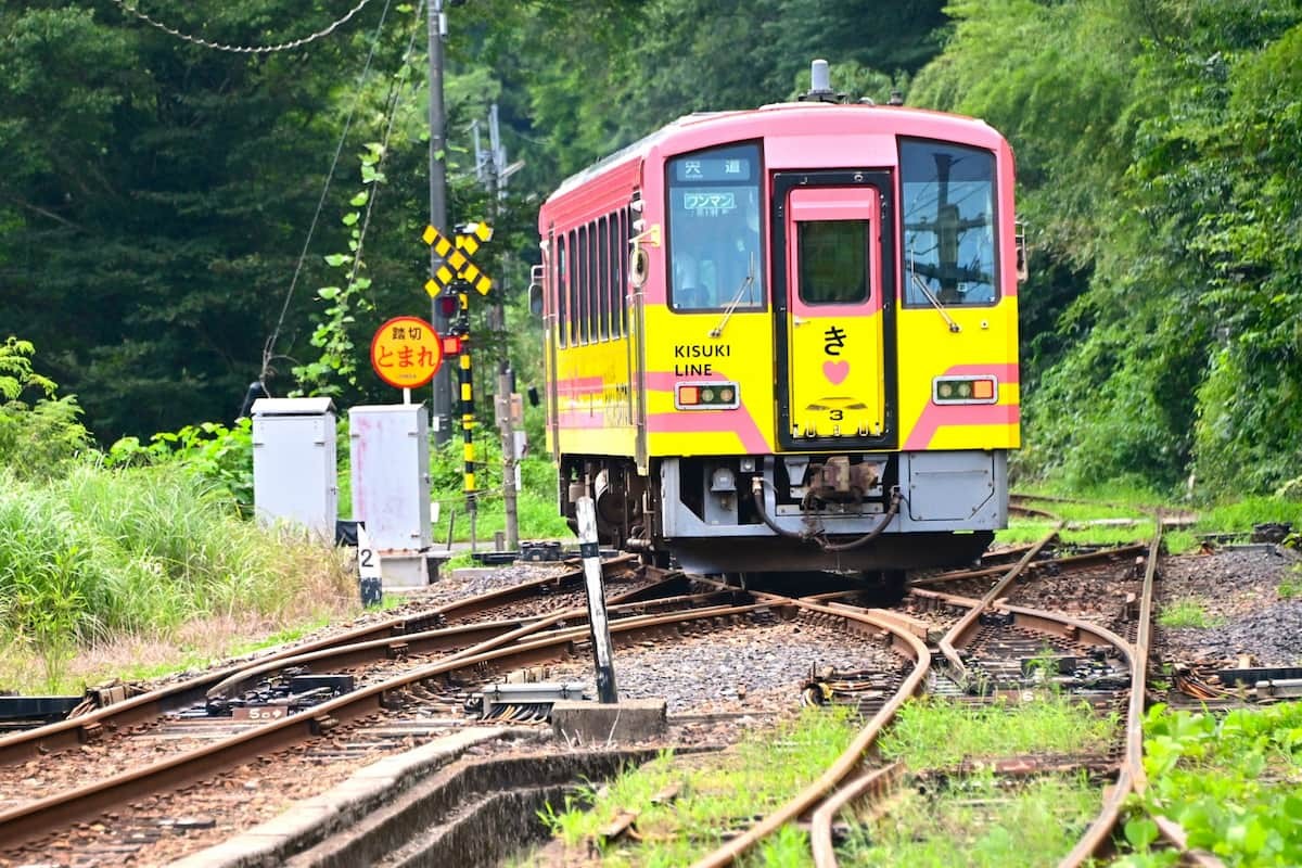 木次線のラッピング車両