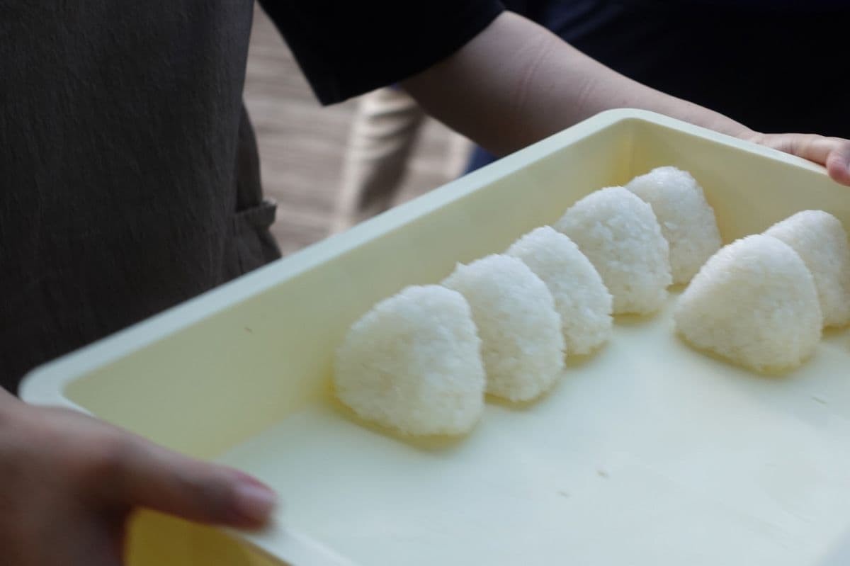 仁多米のおにぎり