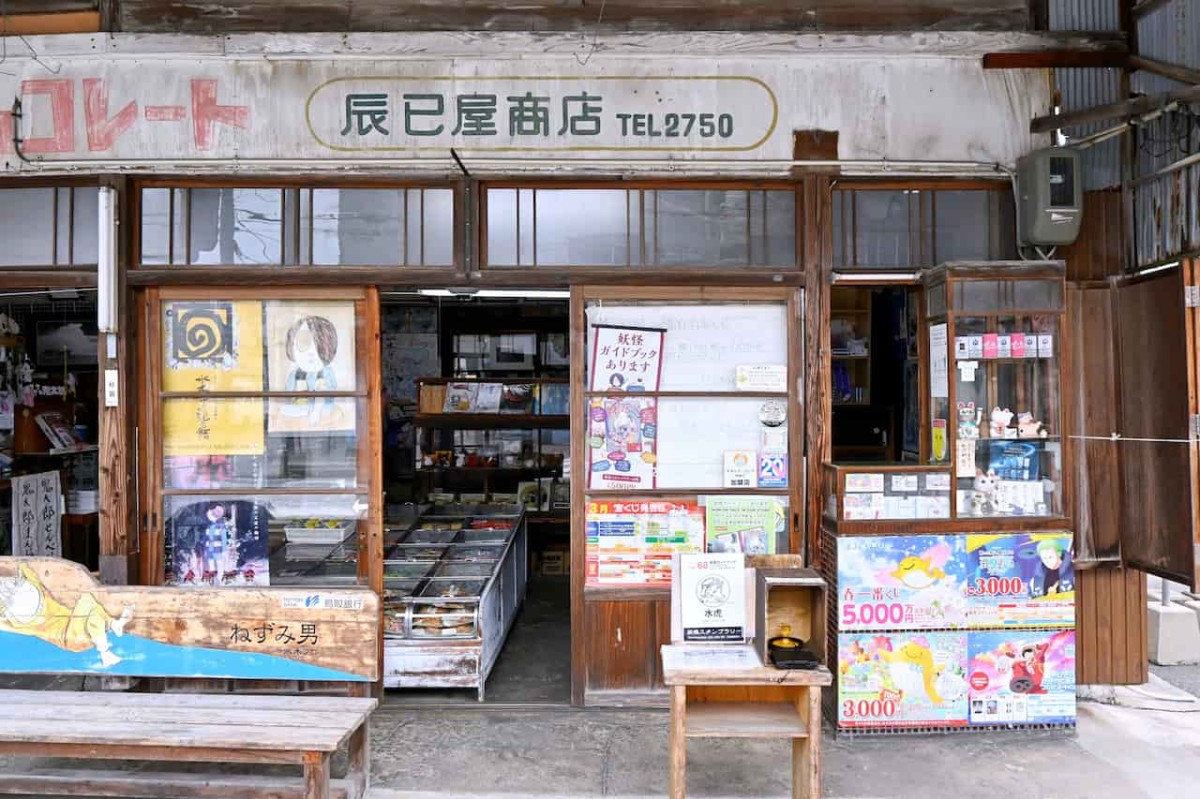 鳥取県境港市にある『辰巳屋商店』の外観