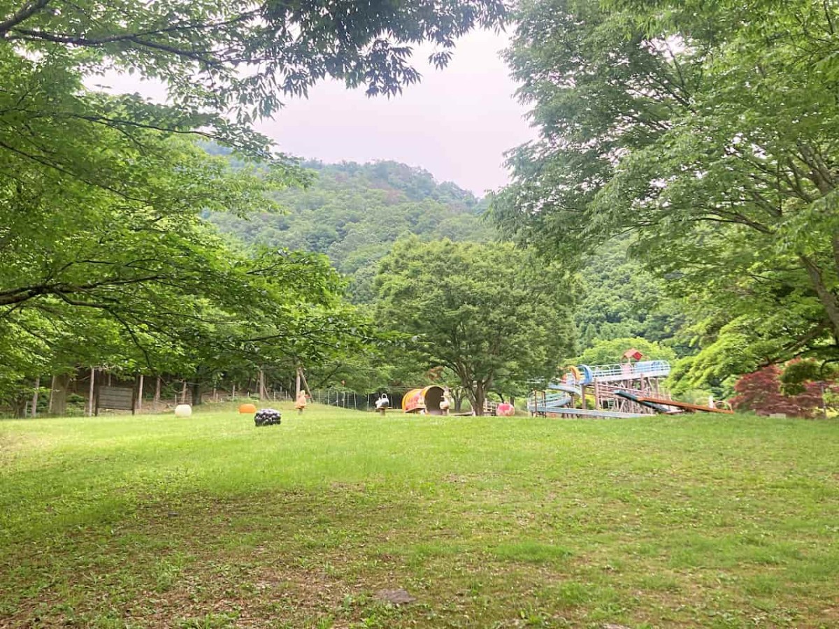 鳥取県八頭郡八頭町にある『八東総合運動公園』「子どもの丘」