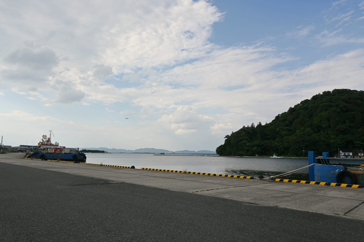 島根県安来市にある『とかみ児童遊園』付近の眺め