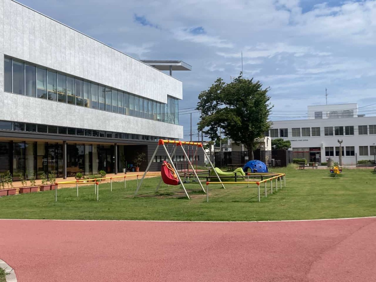 鳥取県境港市にある『境中央公園』の様子