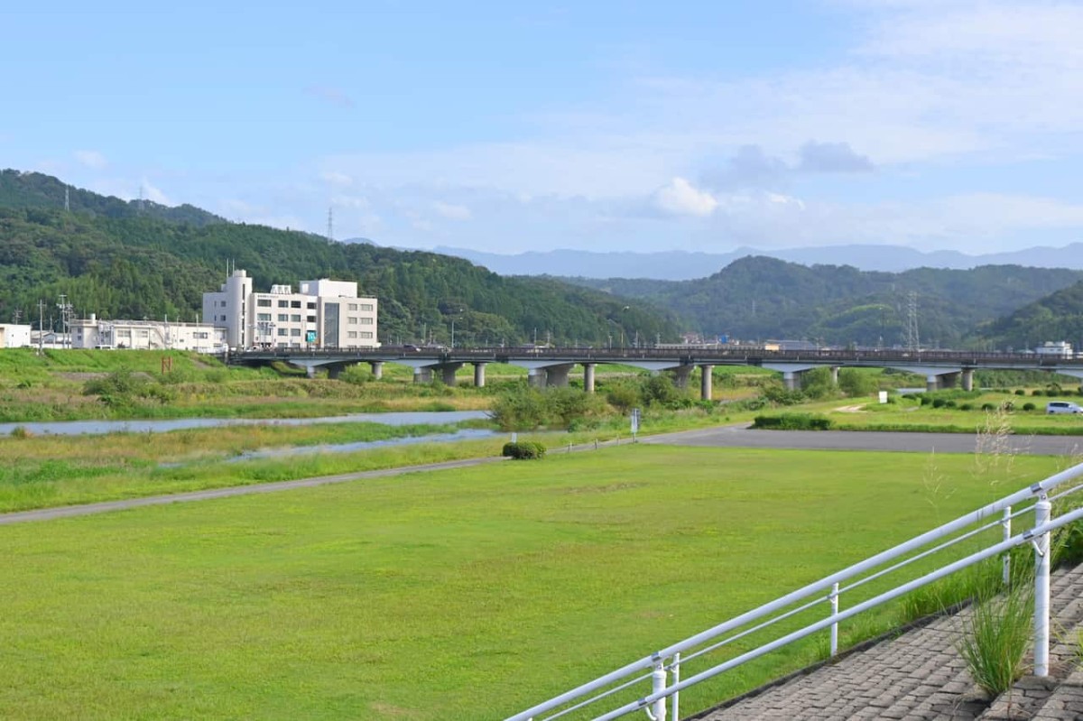 鳥取県倉吉市にある『飛天夢広場』の様子