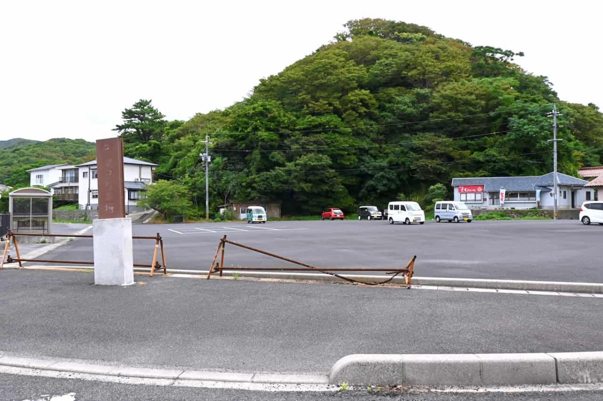 島根県松江市にある桂島キャンプ場の無料駐車場