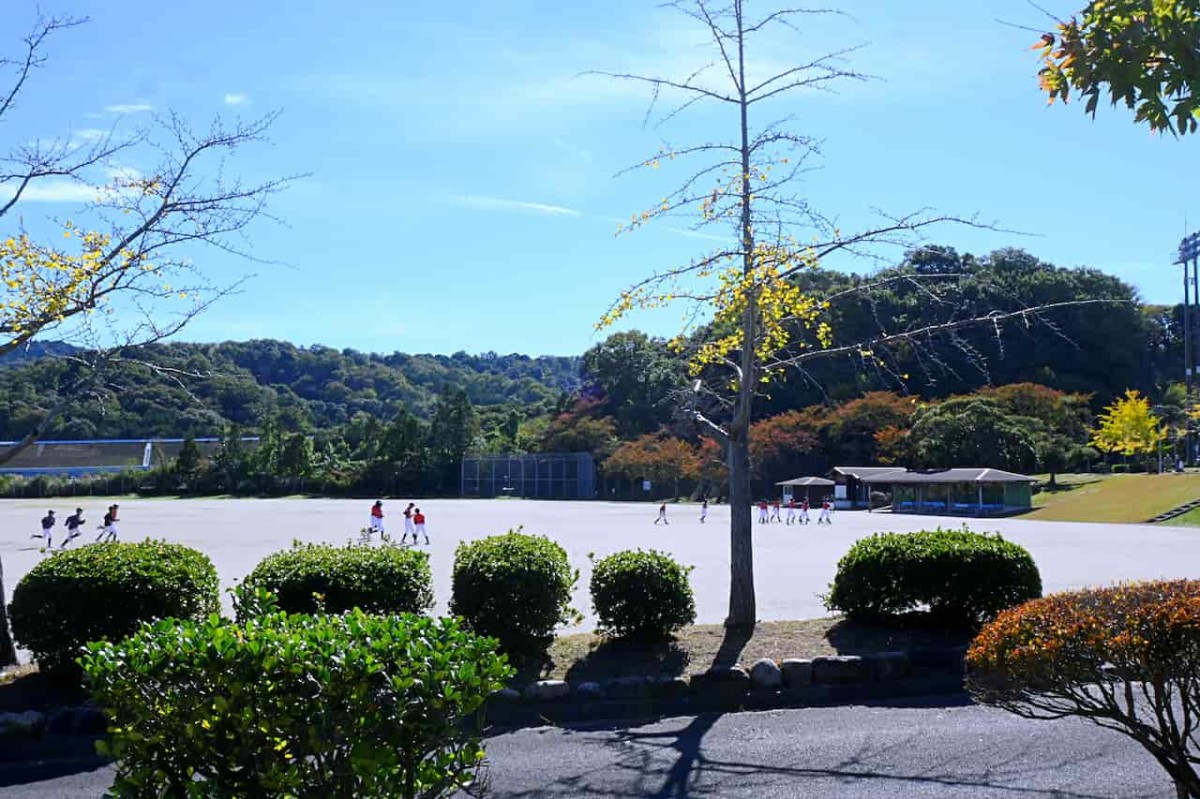 島根県出雲市にある『湖陵総合公園』の様子