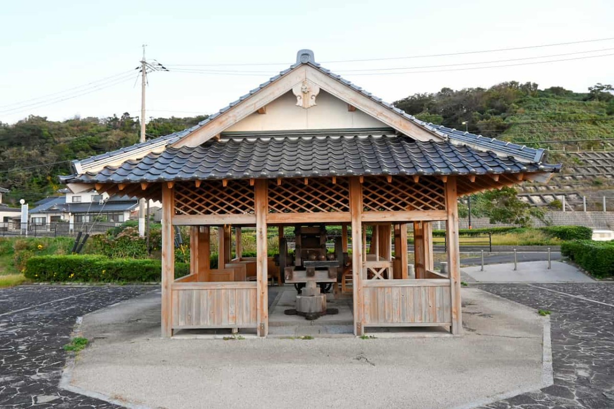 島根県出雲市にある『手引ヶ浦台場公園』の様子