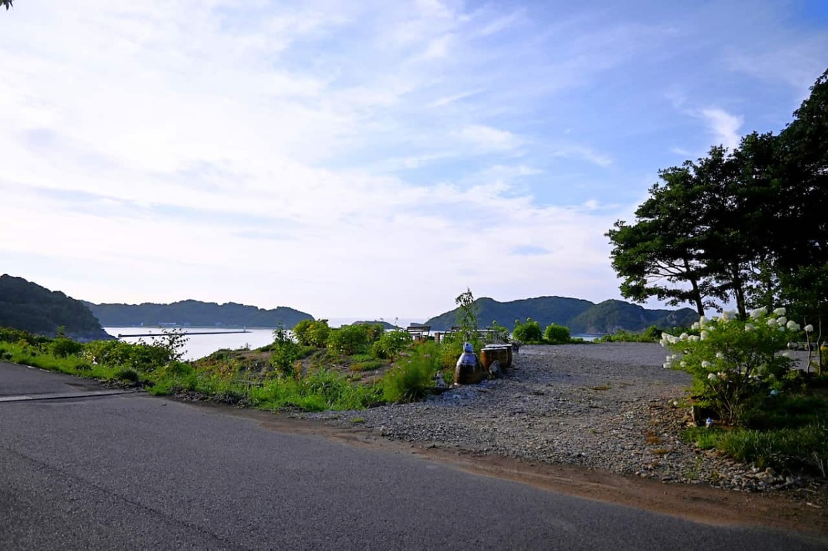 島根県松江市美保関町にある『内田花園』の入り口