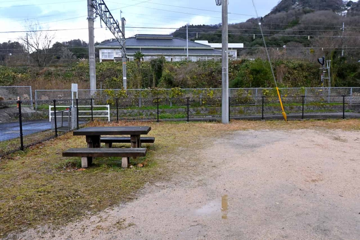 鳥取県西伯郡伯耆町にある『伯耆溝口駅』周辺の公園