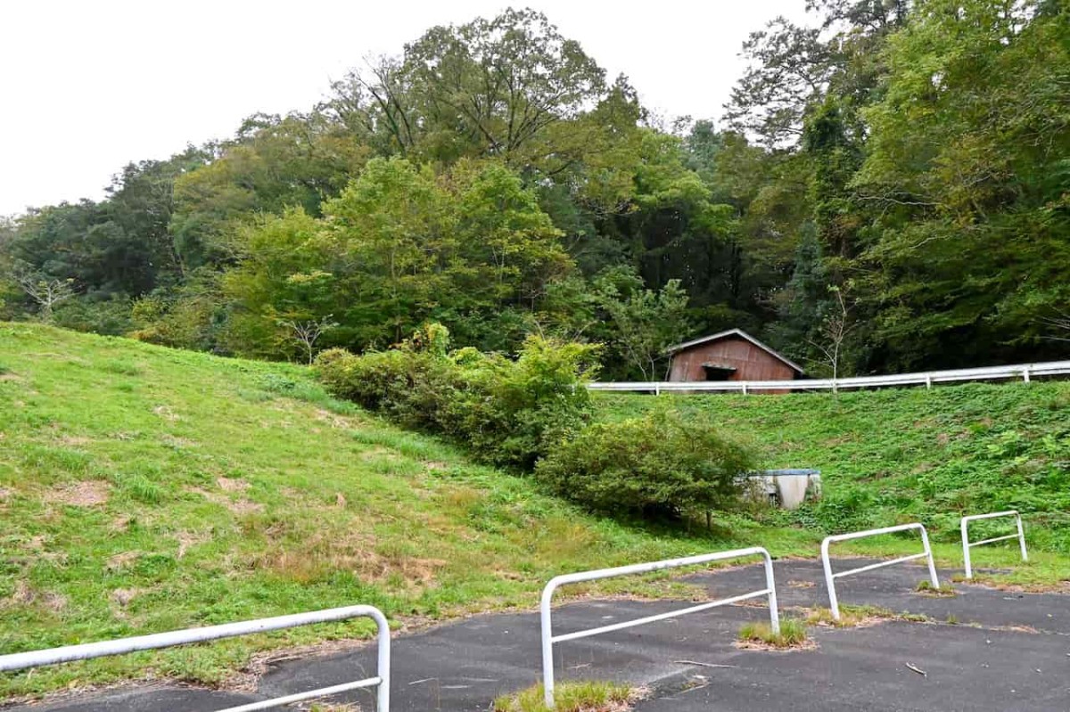 鳥取県南部町にある「ミステリースクエア―」の外観