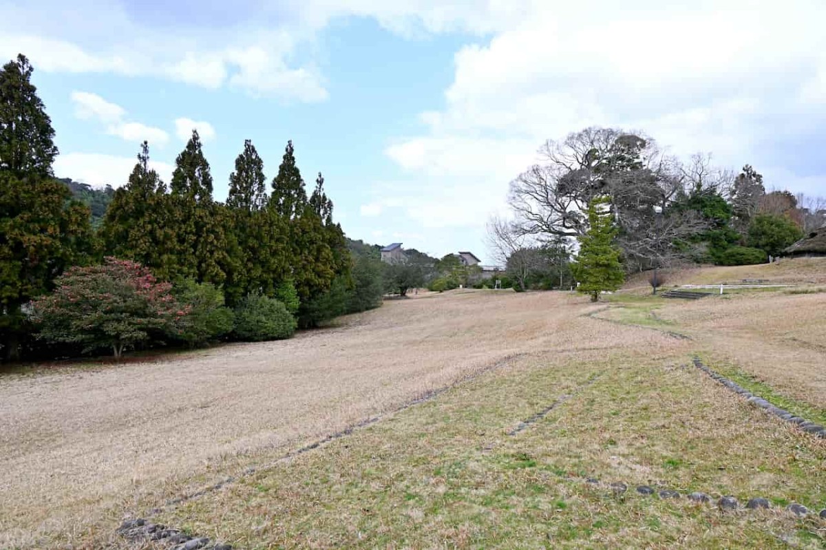 島根県松江市にある『出雲玉作史跡公園』の様子