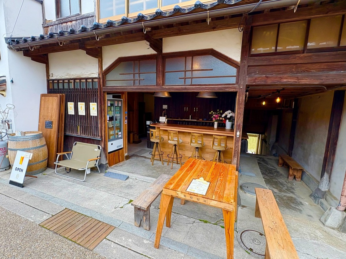 島根県出雲市にある古民家ブルワリー『出雲だいこくビール』の外観
