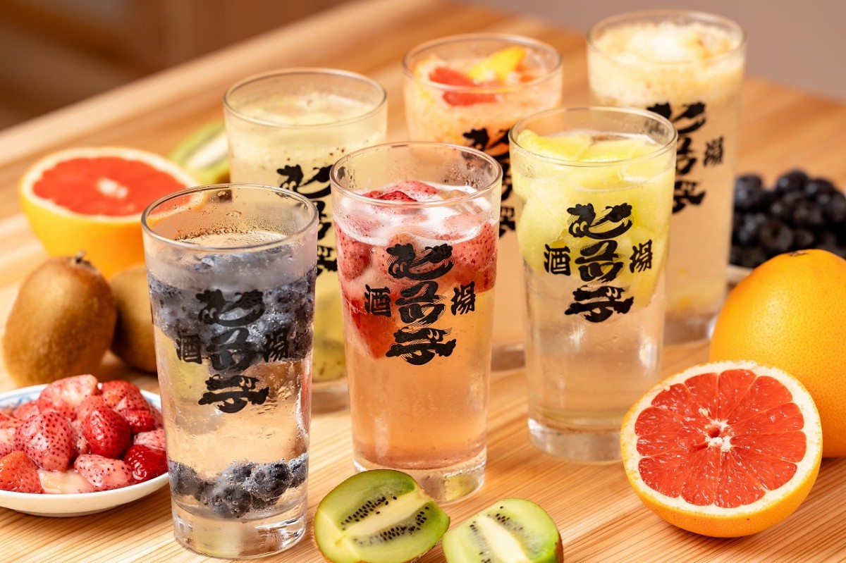 島根県出雲市にオープンした居酒屋『酒場ヒュッテ』のドリンクメニュー