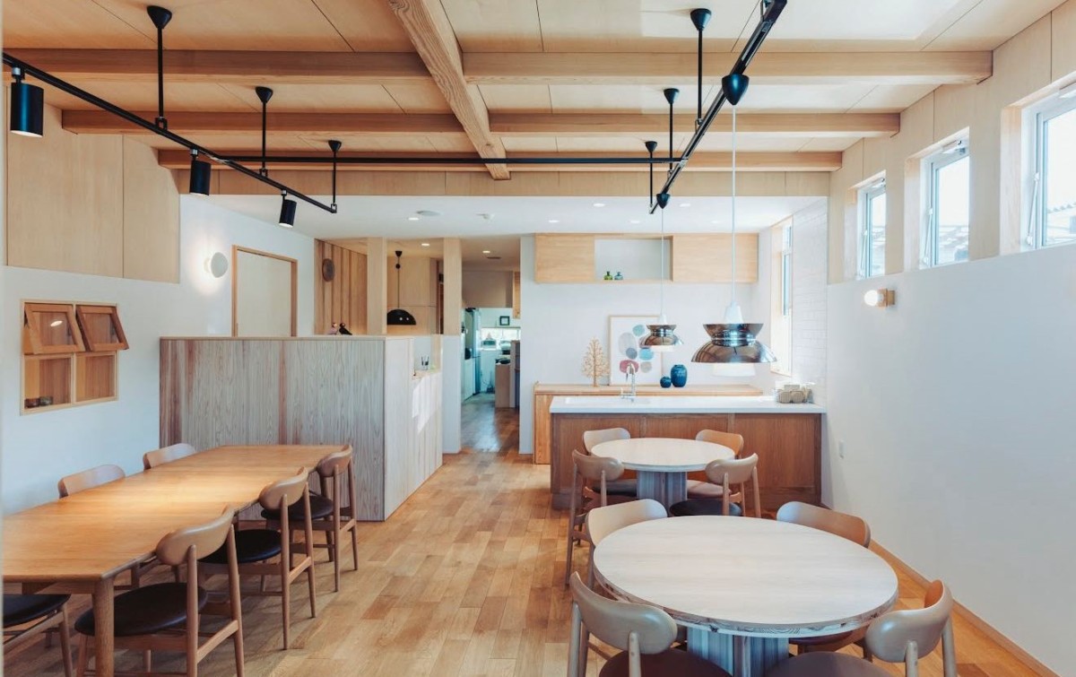 鳥取県鳥取市にオープンした『てまひまの昼ごはん』の店内の様子