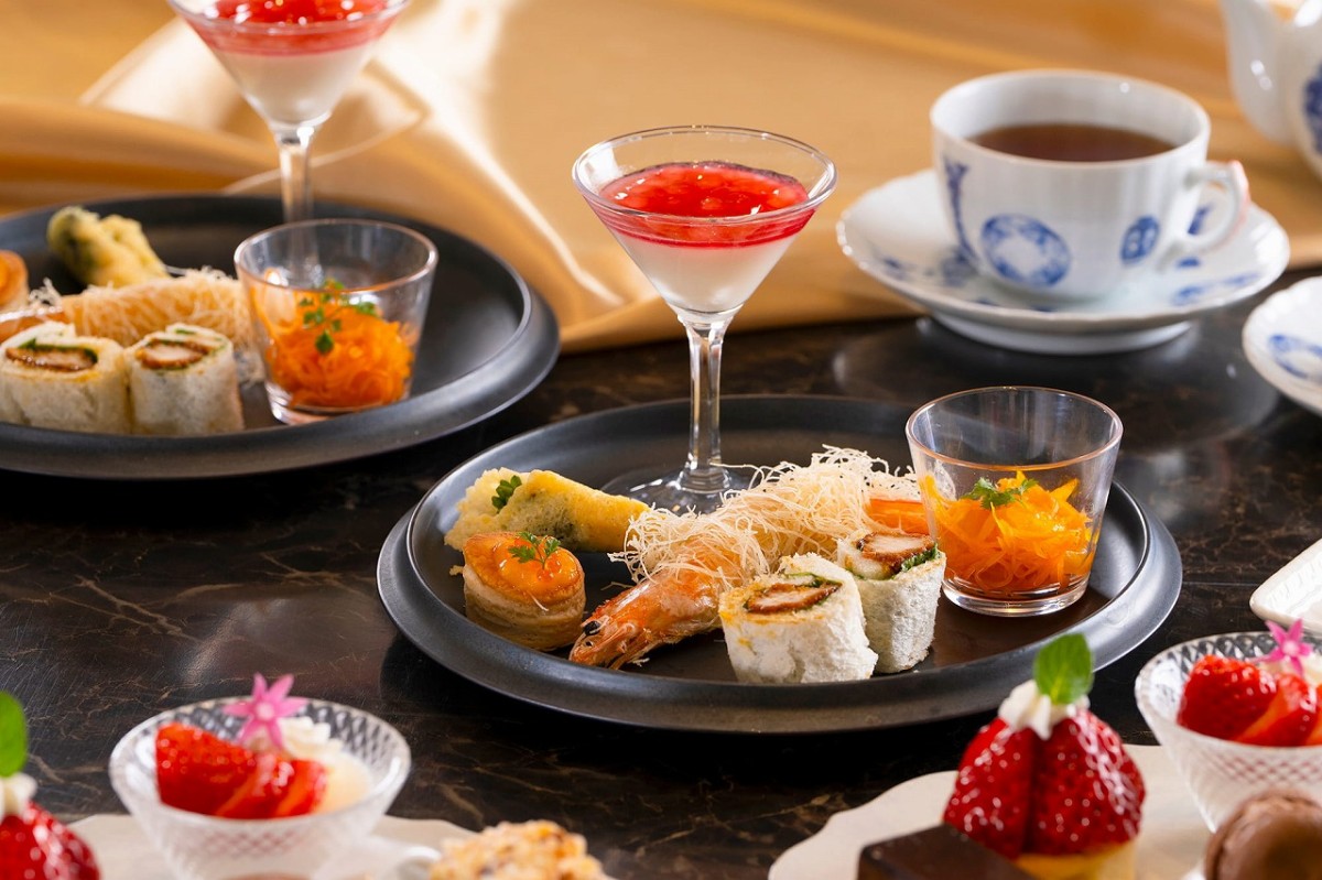 松江市『松江エクセルホテル東急』で開催中の2026年１～3月限定のアフタヌーンティープラン例