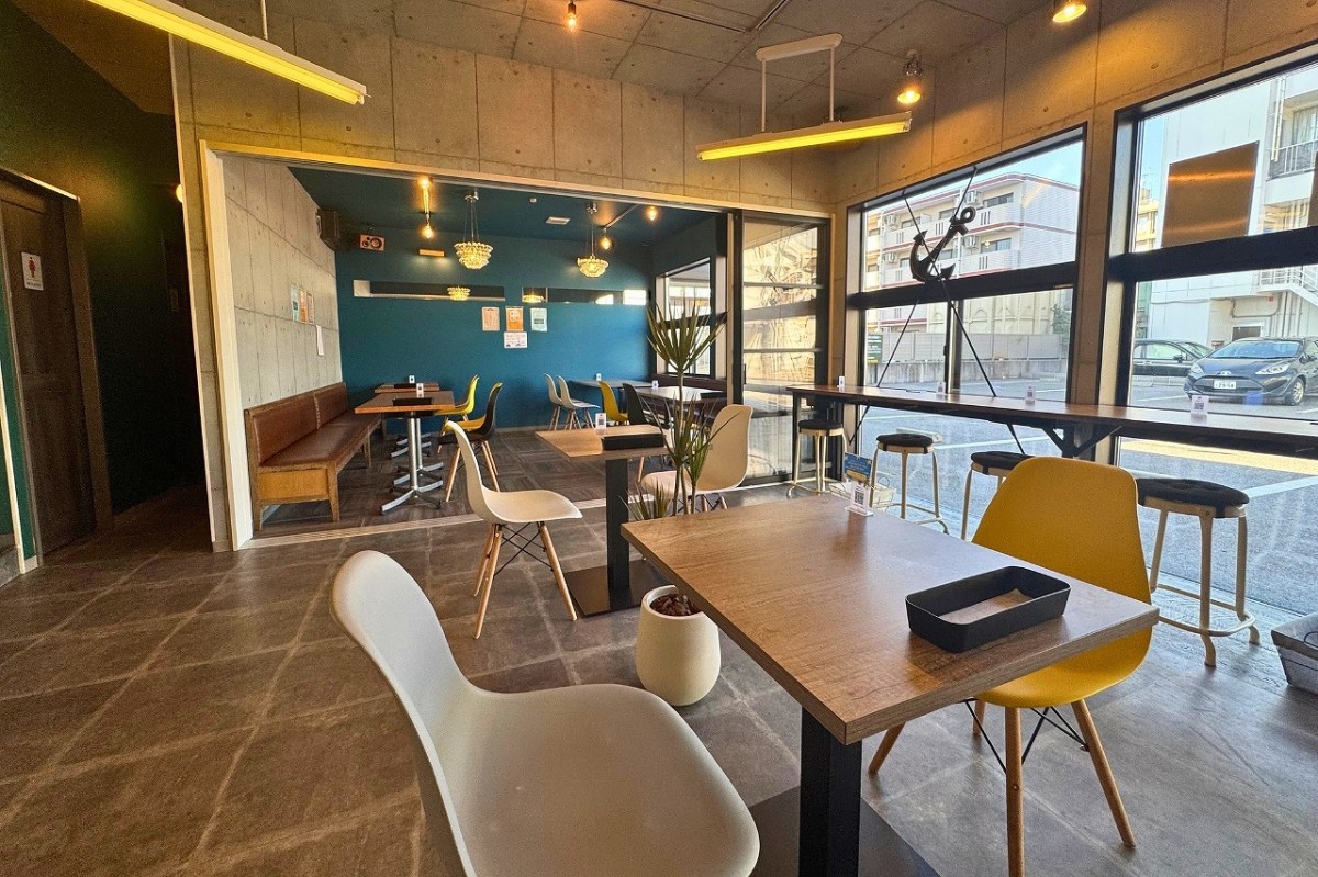 島根県松江市にある『オモカジキッチン』の店内の様子