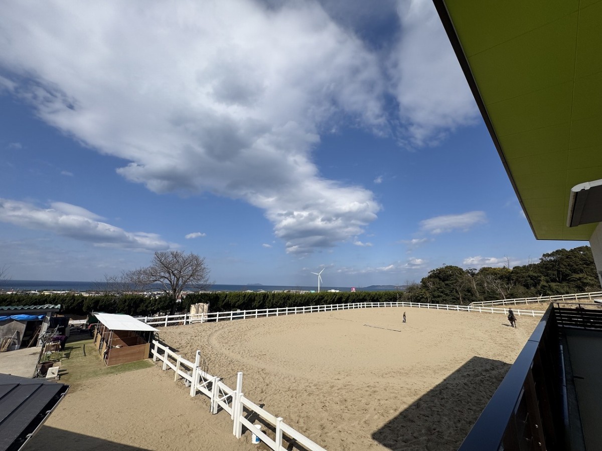 島根県益田市にある『さんさん牧場』の場内の様子