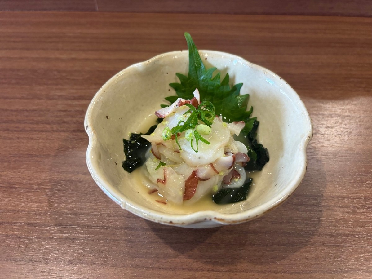 島根県松江市にオープンした居酒屋『厨人 sangha』のメニュー