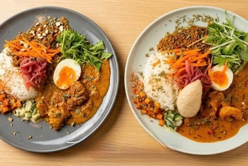 島根県松江市にオープンしたカレー店『紺屋カレー』のカレー
